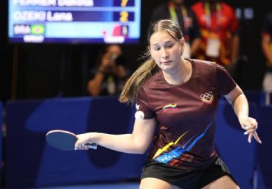 Dakota Ferrer obtiene medalla de oro en tenis de mesa en los juegos suramericanos juveniles