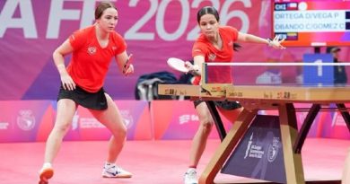 Camila Obando y Cristina Gómez Campeonas en dobles del Tenis de Mesa